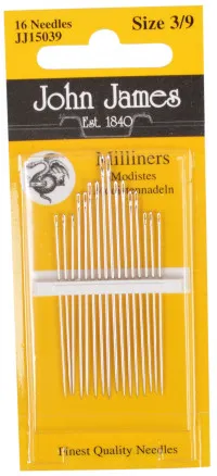 John James Sticknadeln Größe 3/9 - 16 Stück