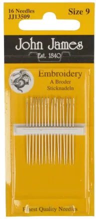 John James Sticknadeln Größe 9 - 16 Stk