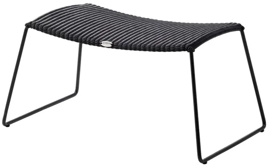 Cane-Line Breeze Fußhocker - Schwarz